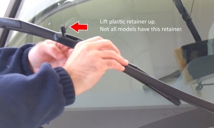 Audi windshield wiper blade replacement diy