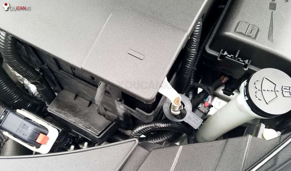 location where you charge Chevrolet  battery