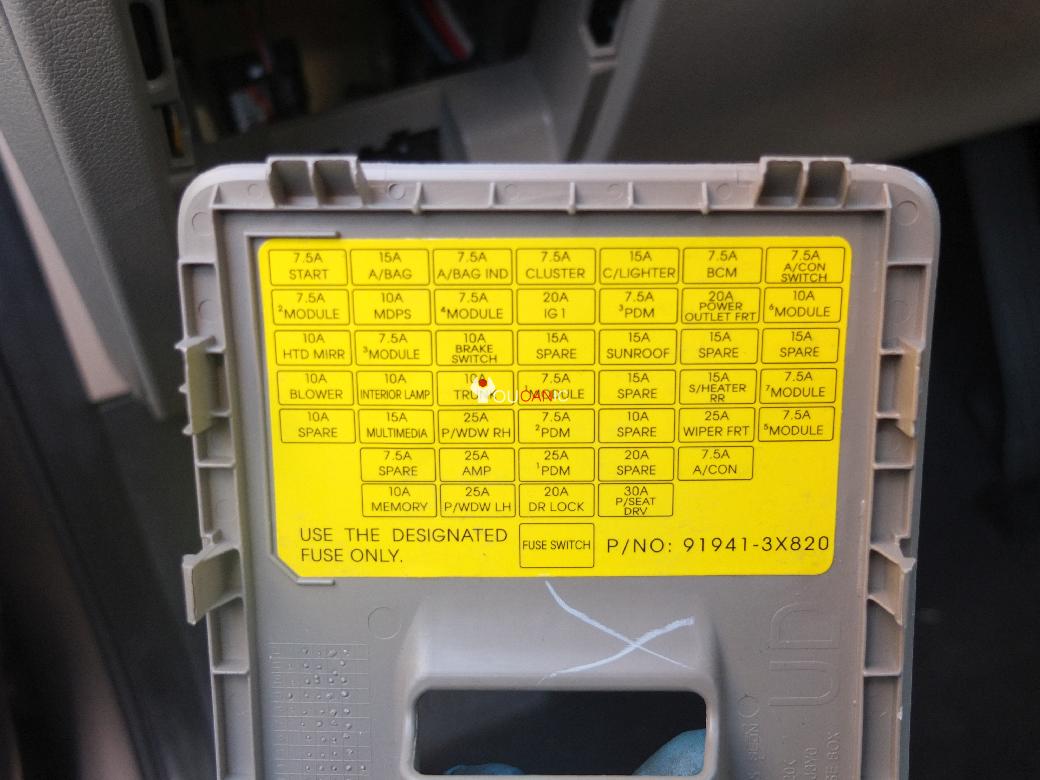 96 Hyundai Accent Fuse Box - Wiring Diagram Networks