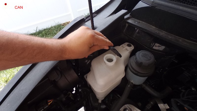 Add engine coolant antifreeze 2015, 2016, 2017, 2018 Kia Sedona Sedona