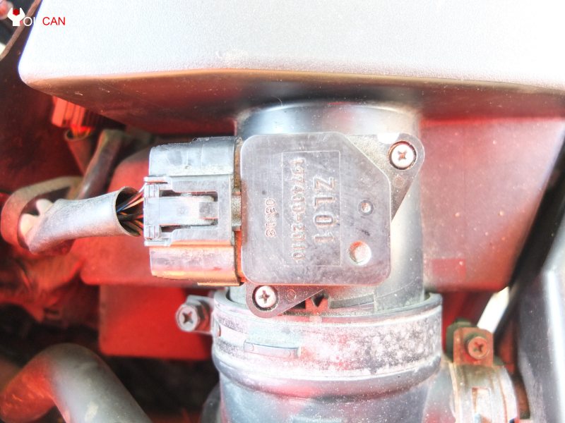 diy guide how to change mass air flow sensor Mazda 5 2010 2011 2012 2013 2014 2015 2016 2017 2018