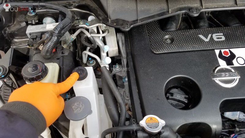 How To Check Antifreeze >> 2011 2017 Nissan Quest Check Add Engine Coolant How To Check Antifreeze >> 2011 2017 Nissan Quest Check Add Engine Coolant
